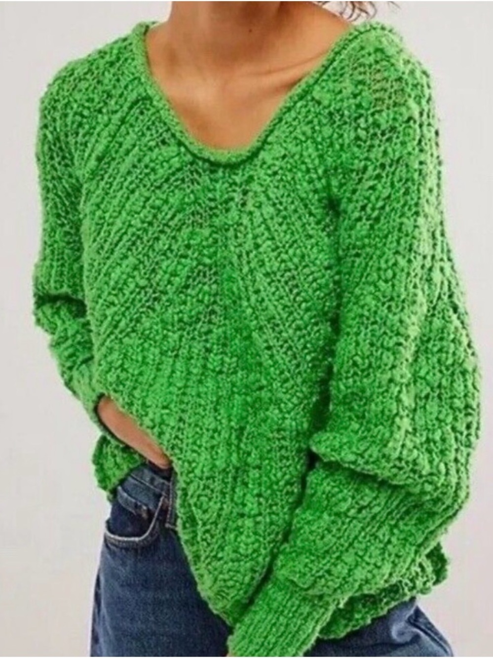 Free People In a Swirl Pullover